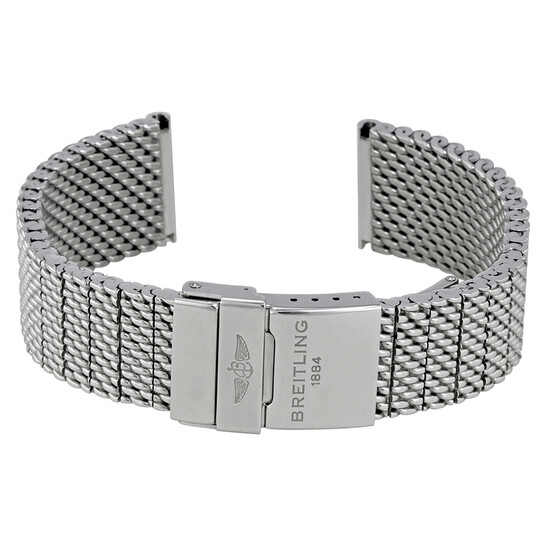 Bracelet Breitling Super Ocean Classic En Acier 22 Mm - Modèle 154A, Occasion, Fabrication Suisse
