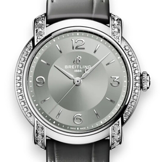 Breitling Premier Automatic Diamond Silver Dial Ladies Watch A10310671M1P1 Breitling Premier Automatic Diamond Silver Dial Ladies Watch A10310671M1P1 - 546x546