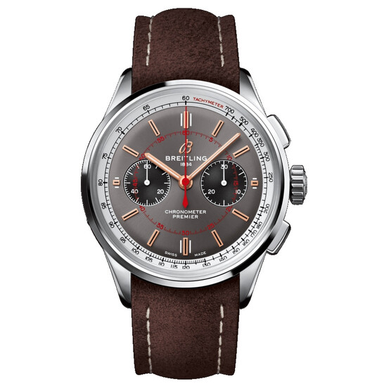 Breitling Premier B01 Chronograph Automatic Grey Dial Men's Watch AB0118A31B1X1 Breitling Premier B01 Chronograph Automatic Grey Dial Men's Watch AB0118A31B1X1 - 546x546