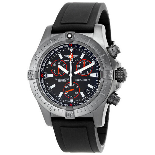 Breitling Seawolf Chrono Black Dial Men's Watch M7339010-BA03 - 546x546