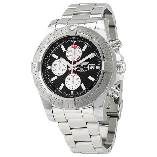 Breitling Super Avenger II Chronograph Automatic Chronometer Black