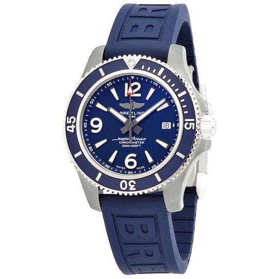 Breitling Superocean Automatic Chronometer Blue Dial Men's Watch A17366D81C1S2 - 546x546
