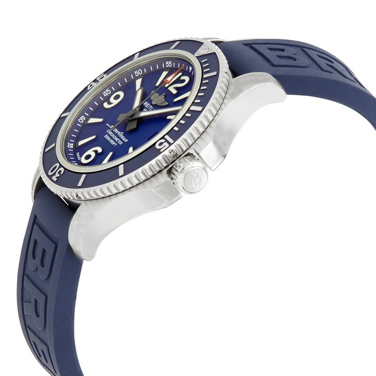 Breitling Superocean Automatic Chronometer Blue Dial Men's Watch A17366D81C1S2 - 546x546 Image #2