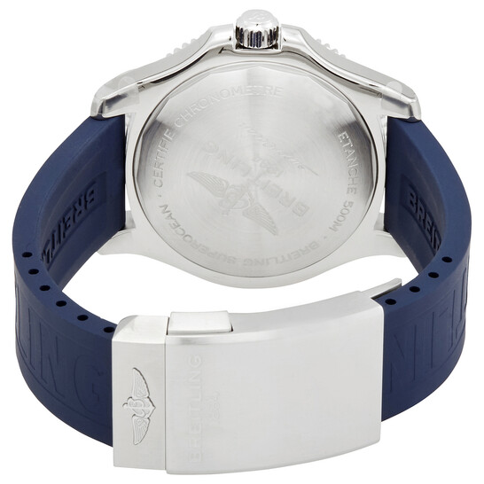 Breitling Superocean Automatic Chronometer Blue Dial Men's Watch A17366D81C1S2 - 546x546 Image #3