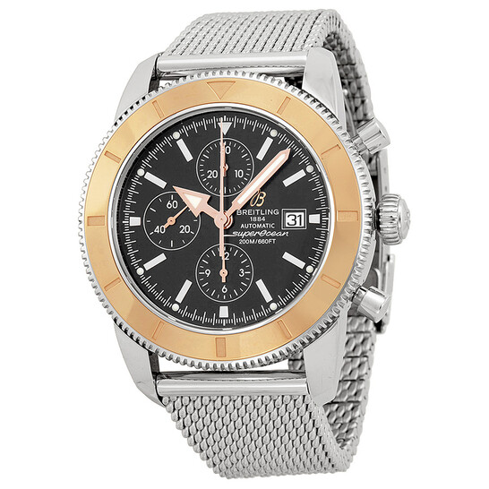 Breitling Superocean Chronograph Black Dial Automatic Men's Watch U1332012-B908SS - 546x546