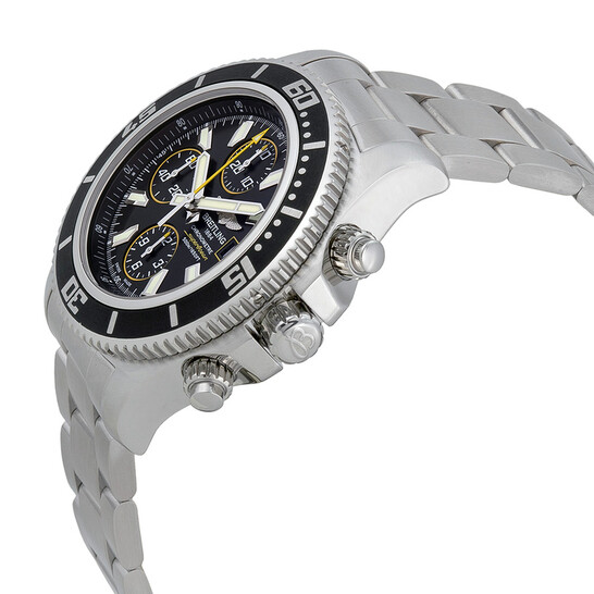 Breitling Superocean Chronograph II Black Dial Men's Watch