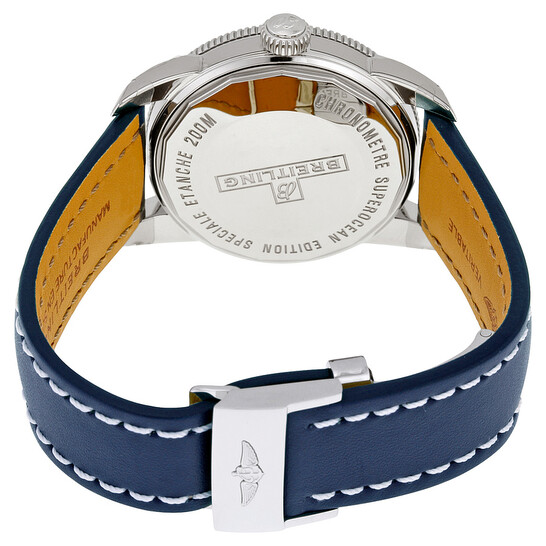 Breitling Superocean Heritage Automatic Silver Dial Blue Leather Men's Watch A1732116-G717BLLD Breitling Superocean Heritage Automatic Silver Dial Blue Leather Men's Watch A1732116-G717BLLD - 546x546 Image #3