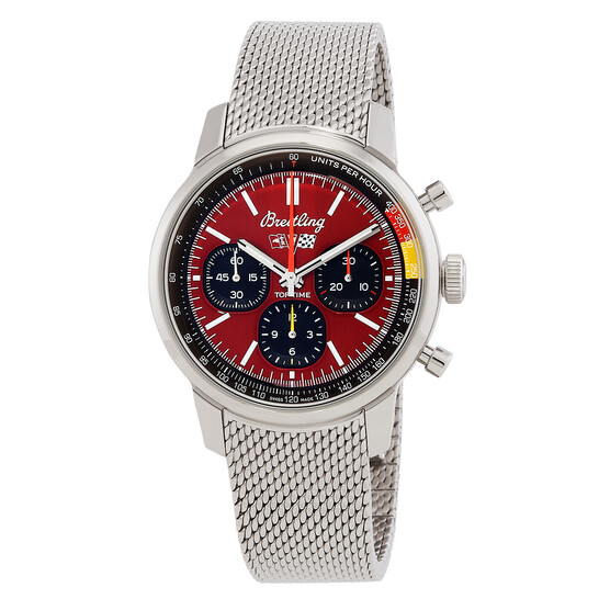 Breitling Top Time Chronograph Automatic Chronometer Red Dial