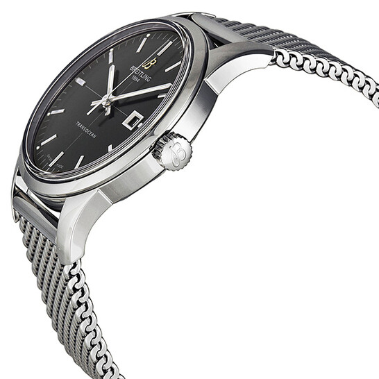 Breitling Transocean Black Dial Stainless Steel Men's Watch A1036012-BA91SS - 546x546 Image #2