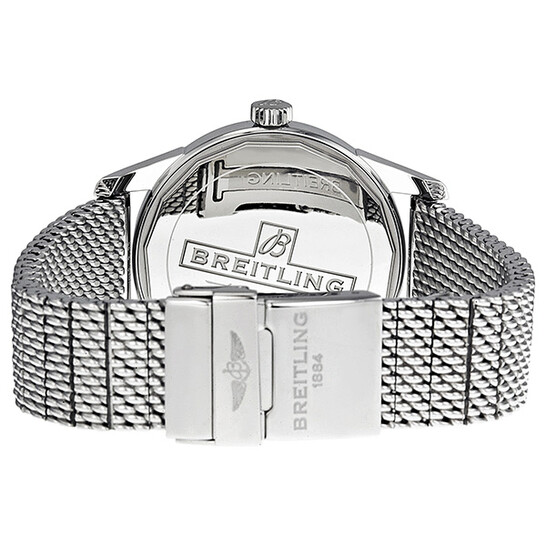 Breitling Transocean Black Dial Stainless Steel Men's Watch A1036012-BA91SS - 546x546 Image #3