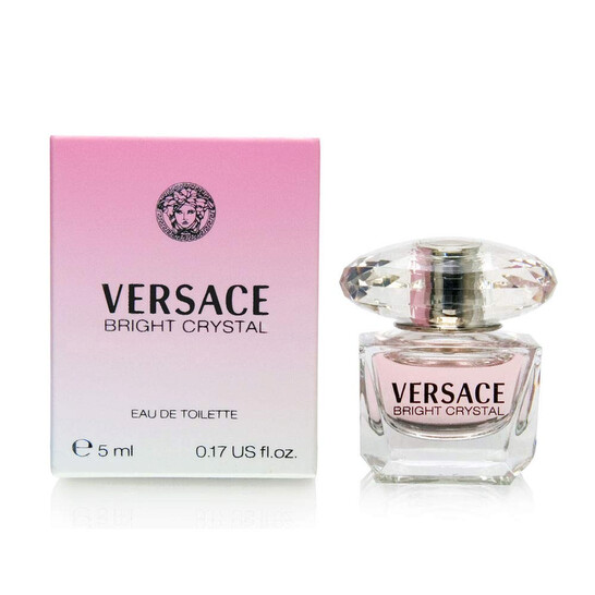 Versace Bright Crystal by Versace EDT Mini 0.17 oz (5.0 ml Versace Bright Crystal by Versace EDT Mini 0.17 oz (5.0 ml