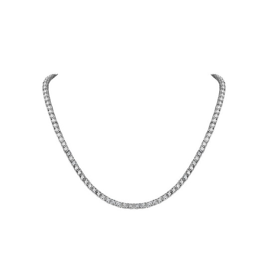 Brilliant Diamond 2 Carat Round Lab Grown Diamond Tennis