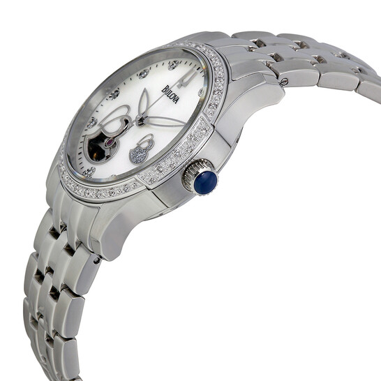 Bulova BVA Series Diamond Automatic Ladies Watch 96R122  display picture 3