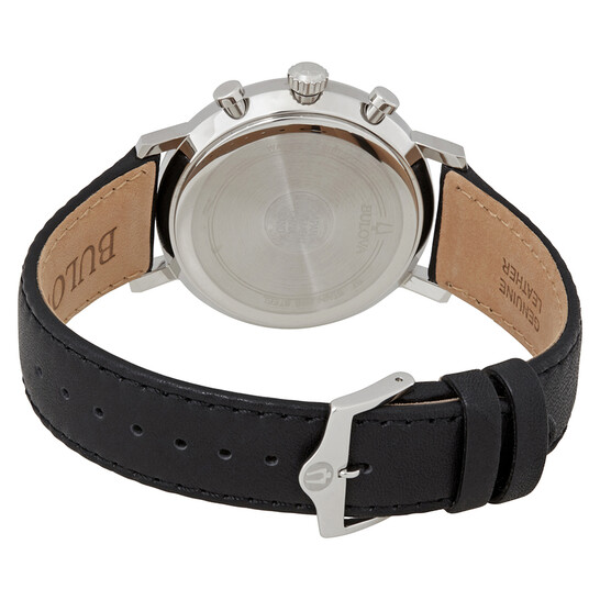 Bulova 96B262 Aerojet Crono Acciaio Pelle - Gioielli Tosti
