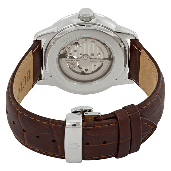 Bulova Classic Hand Wind Brown Dial Men's Watch 96A120