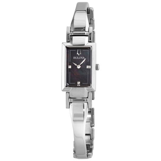 Bulova Classic Quartz Black Mother of Pearl Dial Ladies  display picture 1