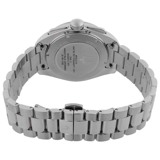 Bulova Lunar Pilot Chronograph Quartz Red Dial Men's Watch 96K115