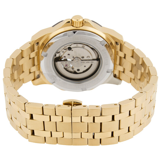 Bulova Marine Star Automatic Black Dial Men's Watch 98A273