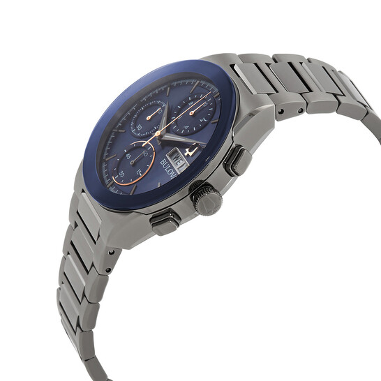 Bulova Orologio Cronógrafo al Quarzo da Uomo con Cinturino