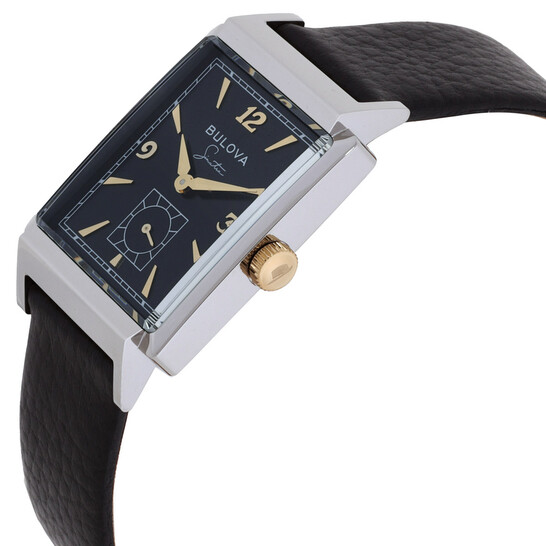Bulova My Way Quartz Black Dial Men's Watch 98A261