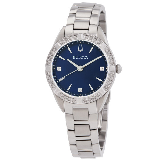 Bulova crystals & cabochon sapphire  watch Bulova Rubaiyat Women main image 4