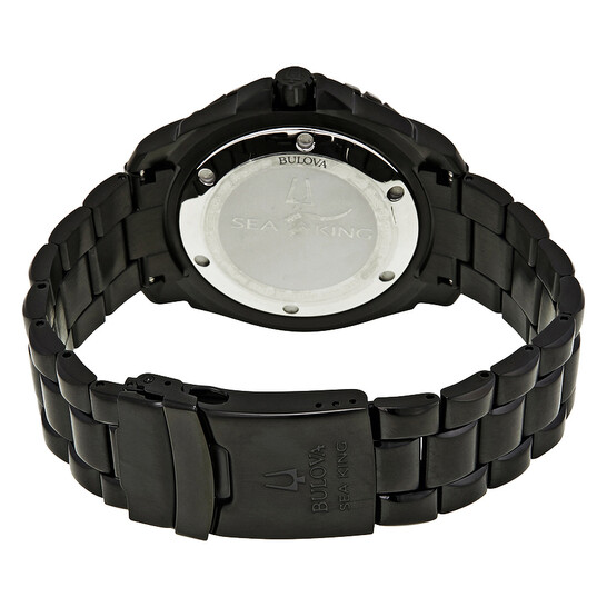 ★ブローバ BULOVA SEA KING ブラックPVD 漆黒 UHFクォーツ ☆ブローバ BULOVA SEA KING ブラックPVD 漆黒 UHFクォーツ