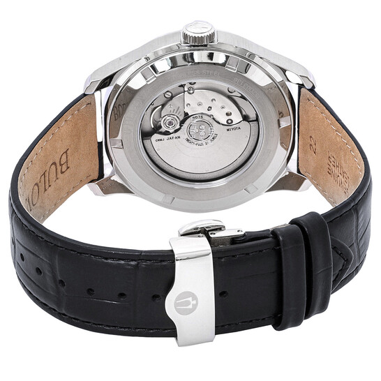 Bulova Wilton GMT Automatic Blue Dial Men's Watch 96B385