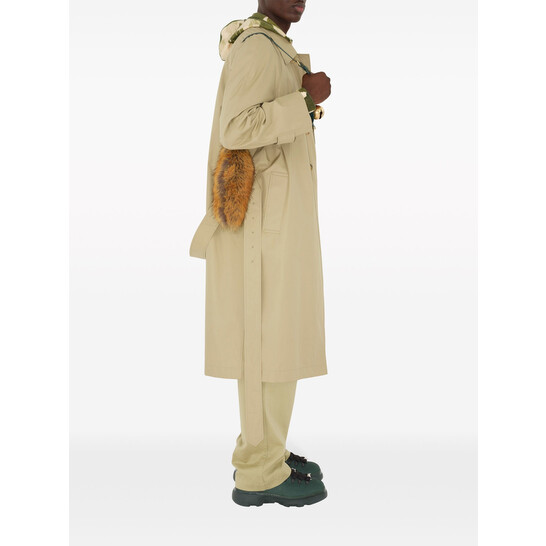 Burberry Burberrry Long Gabardine Bradford Car Coat, Brand