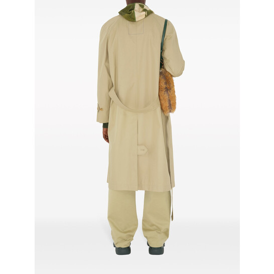 Burberry Burberrry Long Gabardine Bradford Car Coat, Brand