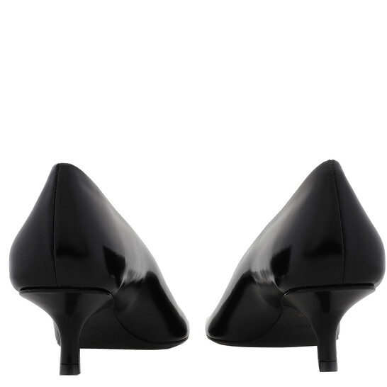 パンプス BURBERRY BLACK LEATHER PUMPS 85 leather pumps in black - Burberry | Mytheresa