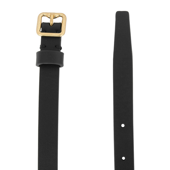 Burberry Adjustable Design Leather Belt, Size Medium 8077541