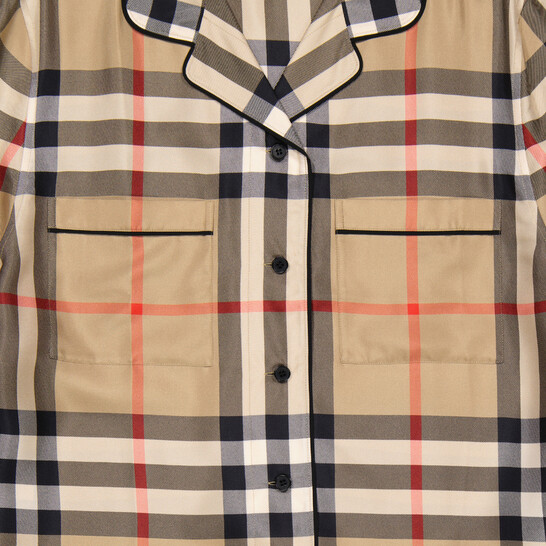 BURBERRY チェック柄 ジャケット 10Y 140cm Burberry Checked wool-blend Shirt Jacket | Green | FARFETCH