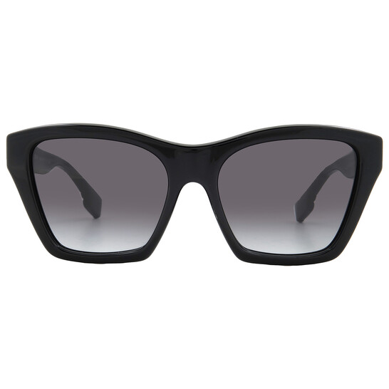 Burberry Arden Grey Gradient Butterfly Ladies Sunglasses  display picture 1