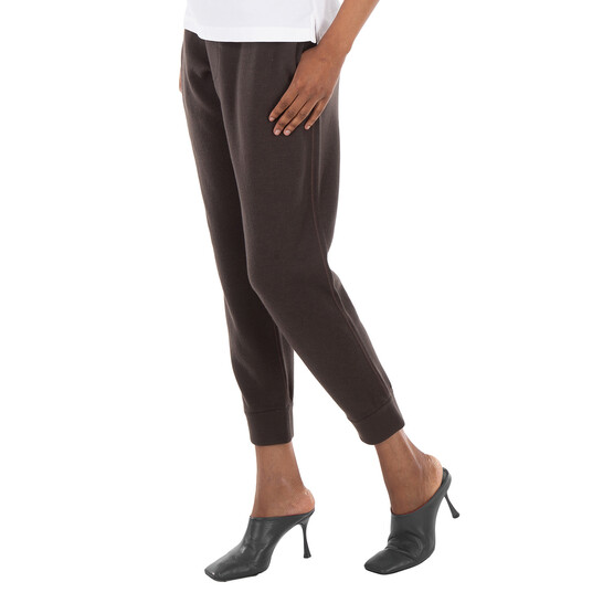 Burberry Asian Fit Logo-Embellished Wool Jogging Pants, Size