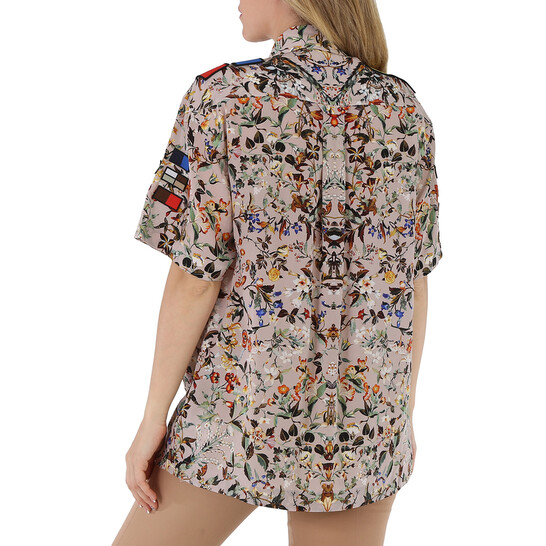 Burberry Women Printed Crepe Blouse main image 1