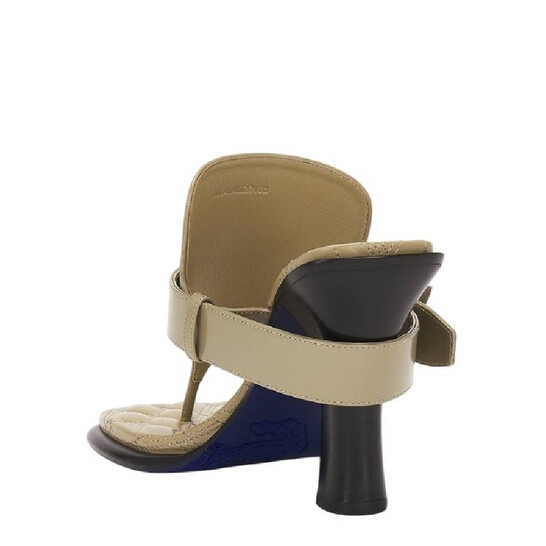 シューズ・サンダルその他 BURBERRY Woman Heeled sandals Beige 8102491 BURBERRY: Heeled sandals woman - Beige | Burberry heeled
