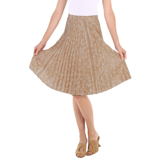 スカート Burberry SKIRT (8098591 C1428) チェック コットンスカート (サンド) | Burberry®公式サイト