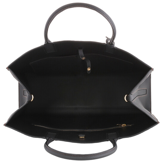 Burberry Black Grainy Leather Medium Frances Bag 8049042