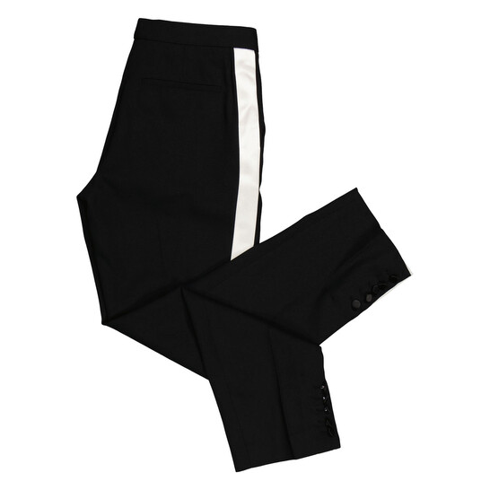 パンツ GroundY Burberry Left Twisted Pants Burberry Griffin Cotton Gabardine Trousers | Saks Fifth Avenue