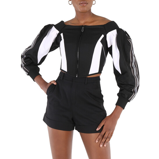 トップス BURBERRY Burberry Check Hooded Zip-Up Jacket, Size Large 8090299 - Clothing