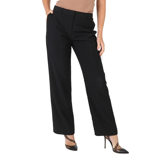 パンツ BURBERRY Women Straight Pants 8081401 Black パンツ BURBERRY Women Pants 8081401 Black BURBERRY: Pants