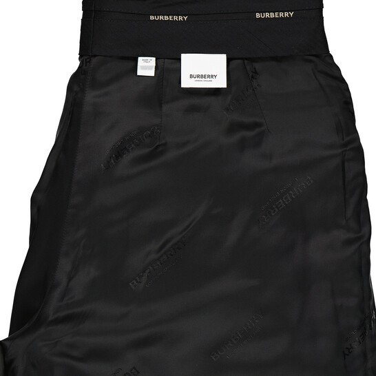 BURBERRY ブラックパンツ 80cm Burberry Straight Leg Wool Trousers, Brand Size 50 (Waist Size