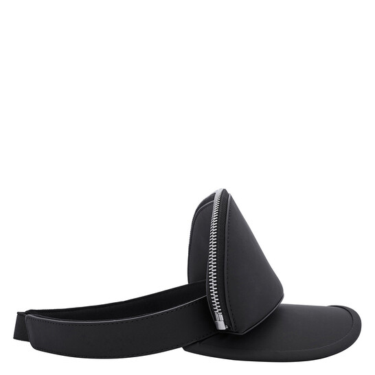 Burberry Black Zip Detail Visor Hat, Size Small 8043182 - Jomashop