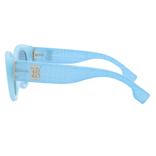 サングラス BURBERRY Woman Sunglasses Blue 0BE4390 408680 Amazon.com: BURBERRY Sunglasses BE 4390 408680 Meadow Azure