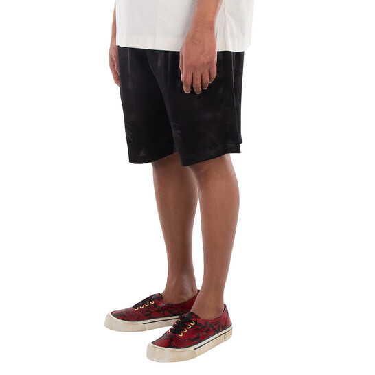 Burberry Bradeston EKD Silk Shorts, Size Small 8071701