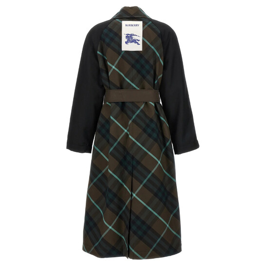 Burberry Bradford Reversible Belted Car Coat, Brand Size 10 (US