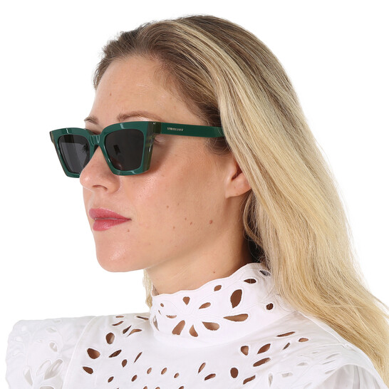 Burberry Briar Dark Grey Cat Eye Ladies Sunglasses BE4392U