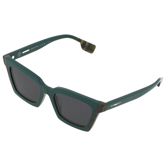 Burberry Briar Dark Grey Cat Eye Ladies Sunglasses BE4392U