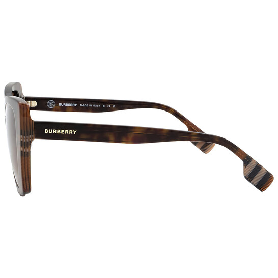 Burberry Brown Butterfly Ladies Sunglasses BE4393F 405313 54
