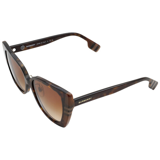 Burberry Brown Butterfly Ladies Sunglasses BE4393F 405313 54  display picture 3